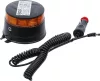 BGS akkus forgó jelzőfény| sárga mágnessel 12 V / 24 V Ø 130 mm