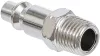 BGS levegős gyorscsatlakozó 6,3 mm (1/4") külső menet USA / Franciaország