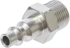 BGS levegős gyorscsatlakozó 10 mm (3/8") külső menet USA / Franciaország