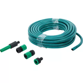 BGS kerti tömlő PVC kerti permetezővel és csatlakozó dugóval 1/2" 15 m