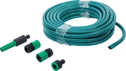 BGS kerti tömlő PVC kerti permetezővel és csatlakozó dugóval 1/2" 15 m