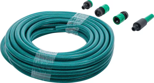 BGS kerti tömlő PVC kerti permetezővel és csatlakozó dugóval 1/2" 15 m