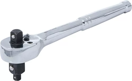 BGS racsnis kulcs tömör acél finomfogazású 3-az-1-ben 6,3 mm(1/4") / 10 mm (3/8") / 12,5 mm (1/2")