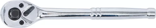 BGS racsnis kulcs tömör acél finomfogazású 3-az-1-ben 6,3 mm(1/4") / 10 mm (3/8") / 12,5 mm (1/2")