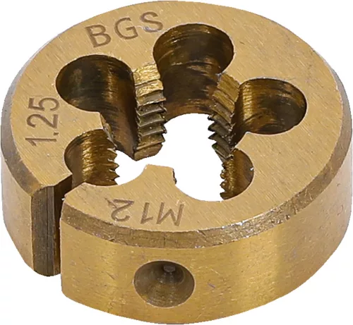 BGS menetvágó vas M12 x 1,25 x 30 mm