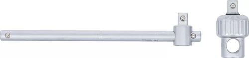 BGS csavarkulcs-adapter racsnis funkcióval csúsztatható fogantyúval 12,5 mm (1/2")