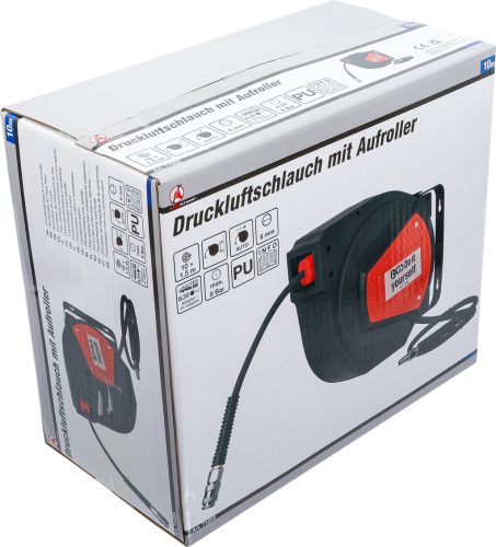 BGS levegőcső dobon Automatikus 10 m + 1,5 m