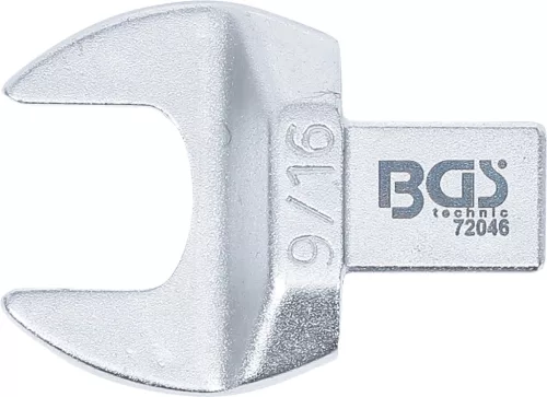 BGS villásfej nyomatékkulcshoz 9/16" Befogó 9 x 12 mm