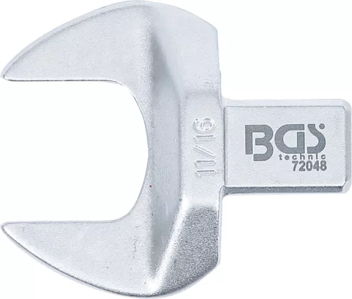 BGS villásfej nyomatékkulcshoz 11/16" Befogó 9 x 12 mm