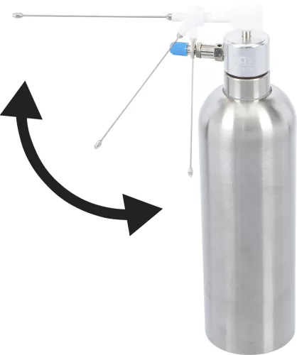 BGS levegős szórófejes flakon nemesacél rozsdamentes 650 ml