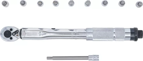 BGS nyomatékkulcs-készlet 6,3 mm (1/4") 2 - 24 Nm 11 darabos