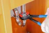 BGS vízpumpafogó beállítható védőpofákkal 240 mm