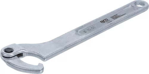 BGS csuklós horgas kulcs orral 35 - 50 mm
