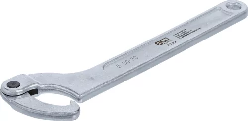 BGS csuklós horgas kulcs orral 50 - 80 mm