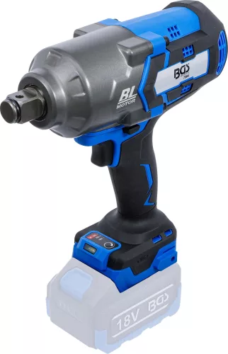 BGS akkumulátoros ütvecsavarozó kefefree 20 mm (3/4") 1200 Nm 18 V akkumulátor nélkül