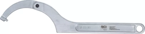 BGS csuklós horgas kulcs csappal 120 - 180 mm