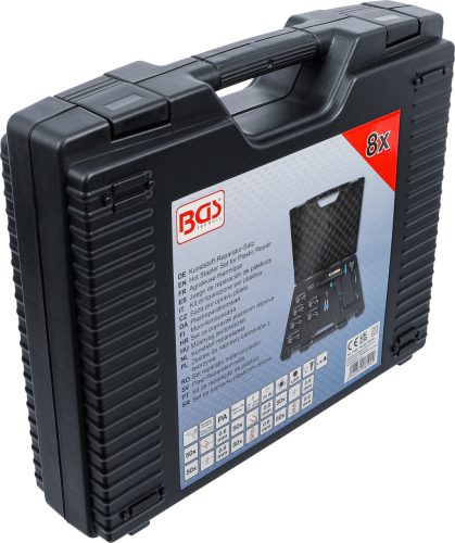 BGS műanyag javítókészlet, kapcsokkal