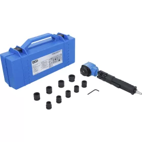 BGS légkulcs Hajlított és levegős dugókulcskészlet 12,5 mm (1/2") 650 Nm 10 darabos