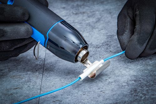 BGS mini forrólevegő-ventilátor 350 W