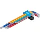 BGS derékszögű kulcs készlet több színű extra hosszú T-profil (Torx) T10 - T50 9 darabos