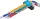 BGS derékszög kulcskészlet színes extra hosszú T-profil torx furattal, gömbfejes T10-T50 9db