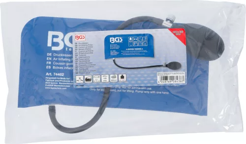 BGS nyomópárnák kézi pumpával Szögletes 270 x 135 mm