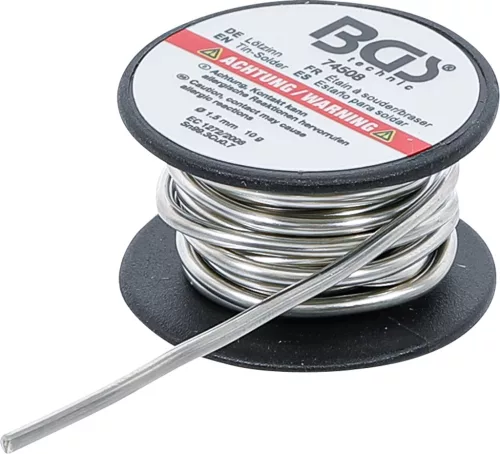 BGS forrasztóón tekercsen ólommentes Ø 1,5 mm 10 g