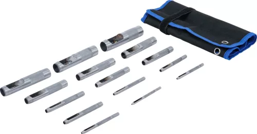 BGS lyukasztó készlet 2 - 22 mm 15 darabos