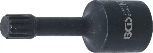 BGS speciális, levegős dugókulcs 72 mm hosszú 12,5 mm (1/2") belső bordázattal (XZN) M12 VAG