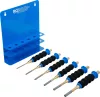 BGS sasszegkiütő készlet kézvédővel 180 mm 3 - 8 mm 6 darabos