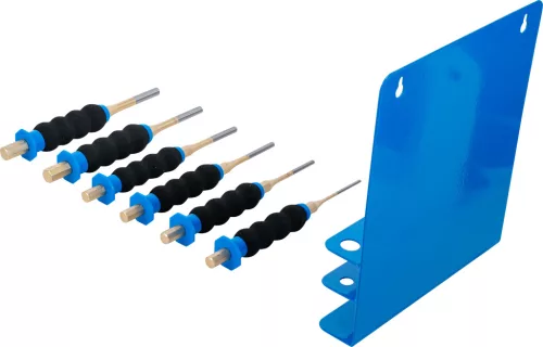 BGS sasszegkiütő készlet kézvédővel 180 mm 3 - 8 mm 6 darabos