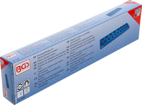 BGS műanyag tartó dugókulcsokhoz mágneses 12,5 mm (1/2")