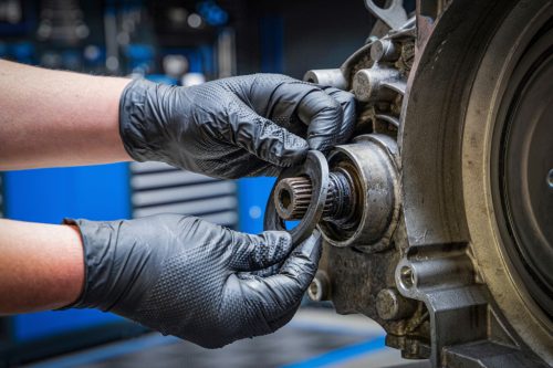 BGS egyszer használatos kesztyű doboz nitril extra tapadás XL méret 100 db