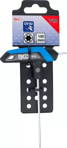 BGS csavarhúzó T-fogantyúval T-profil (Torx) T10