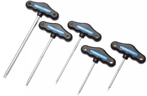 BGS t-fogantyús kulcskészlet Belső hatszögletű 3 - 8 mm 5 darabos