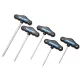 BGS t-fogantyús kulcskészlet Belső hatszögletű 3 - 8 mm 5 darabos
