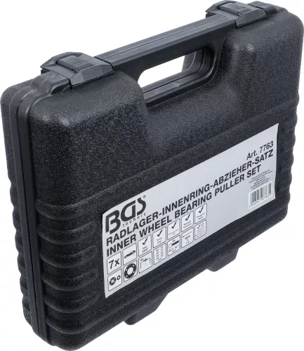 BGS kerékcsapágy belső gyűrű lehúzó készlet 40 - 62 mm 8 darabos