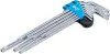 BGS derékszögű kulcs készlet extra hosszú TS-profil (Torx Plus) TS10 - TS50 9 darabos