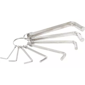 BGS derékszögű kulcs készlet belső hatszögletű 2 - 10 mm 8 darabos