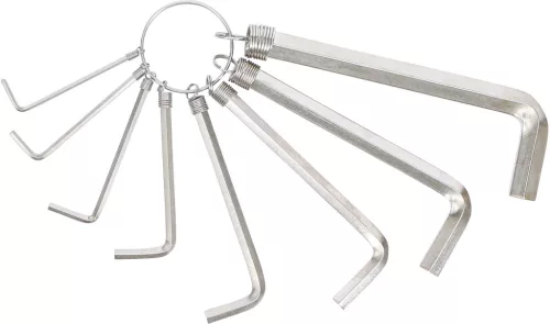 BGS derékszögű kulcs készlet belső hatszögletű 2 - 10 mm 8 darabos