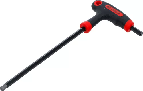 BGS csavarhúzó T-fogantyúval és oldalpengével Belső hatszögletű / belső hatszögletű gömbfejes 8 mm