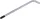 BGS derékszögű kulcs extra hosszú T-profil (Torx) T40