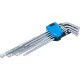 BGS derékszögű imbuszkulcs készlet coll 1/16"-3/8" belső hatszögletű / gömbfejes 9 db