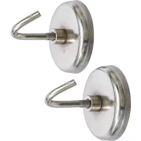 BGS mágnes-kampó kerek Ø 34 mm 2 darabos 3,5 kg