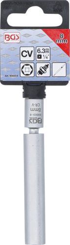 BGS izzó- és gyújtógyertya csuklóbetét 6,3 mm (1/4") 8 mm