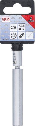 BGS izzó- és gyújtógyertya csuklóbetét 6,3 mm (1/4") 9 mm