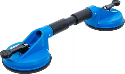 BGS dupla gumi szívókorong ABS Flexibilis fejekkel Ø 120 mm 390 mm