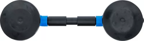 BGS dupla gumi szívókorong ABS Flexibilis fejekkel Ø 120 mm 390 mm
