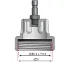 BGS 11-es sz. adapter a BGS 8027-hez, 8098 Audi, VW