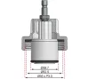 BGS 14-es sz. adapter a BGS 8027-hez, 8098 Ford